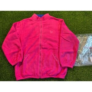 My Twinn Pink Sporty Fleece‎ Jacket For The Girl Size XXL NEW